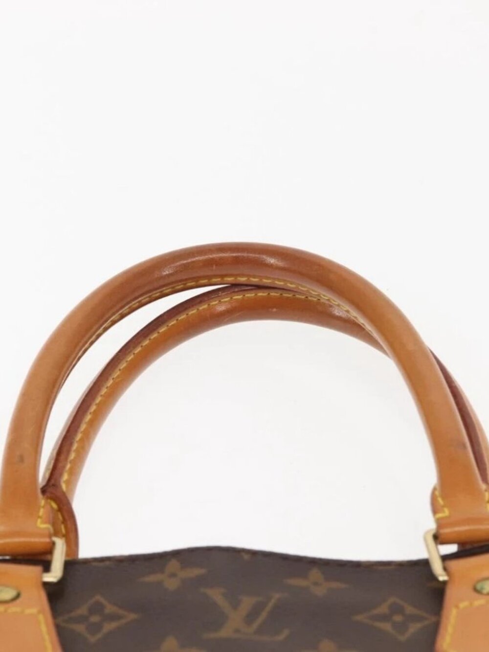 LOUIS VUITTON Monogram Sac Plat Hand Bag M51140 LV Auth - Picture 10 of 16